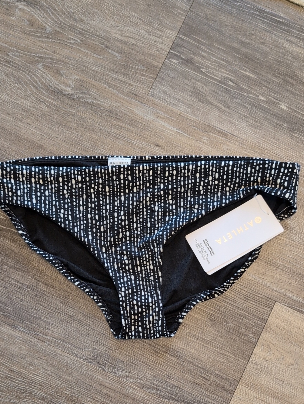 NWT Athleta clean medium bikini bottom